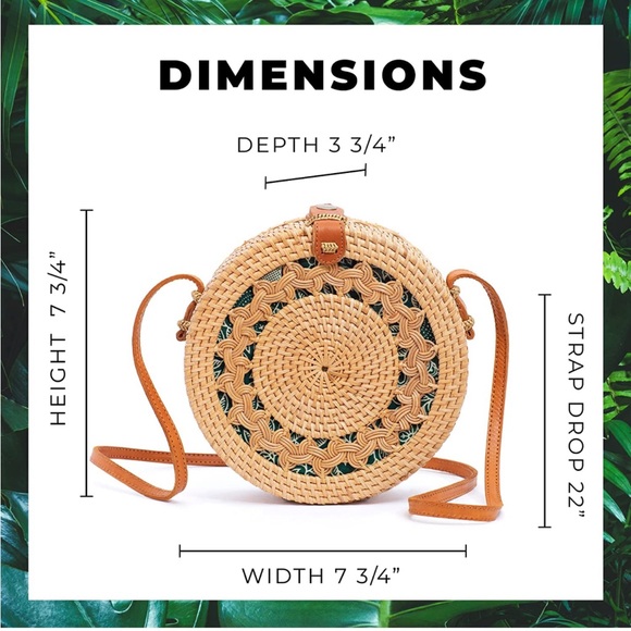 Amerii Rattan around Straw Bag - Picture 5 of 9